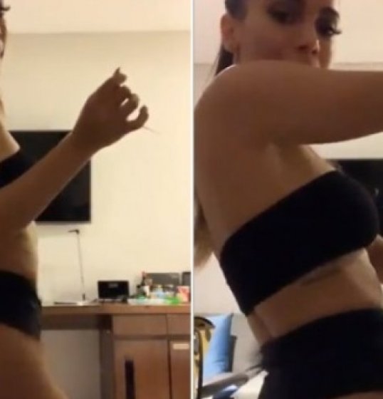 Anitta posta vídeo rebolando só calcinha e top; assista