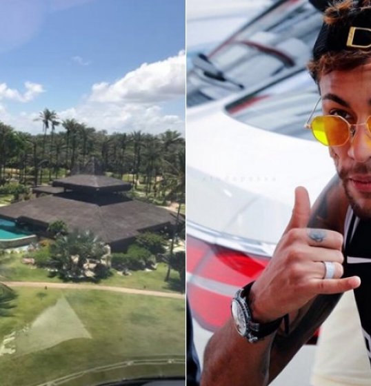 Neymar volta a alugar casa que gerou polêmica no litoral da Bahia para passar fim de ano Neymar volta a alugar casa que gerou polêmica no litoral da Bahia para passar fim de ano