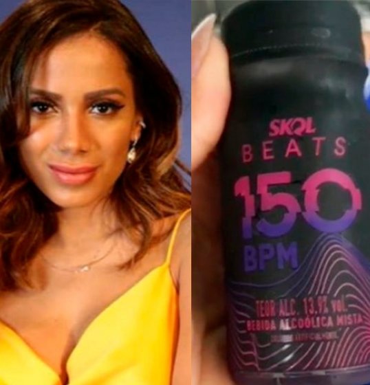 Anitta lança primeiro produto como funcionária de cervejaria; conheça