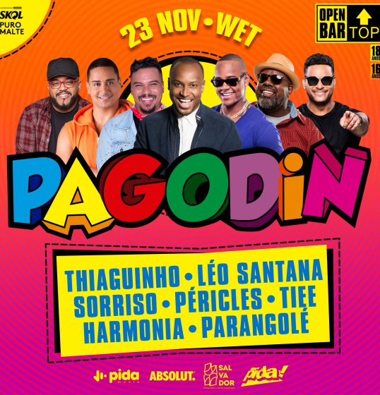 Especial #PAGODIN: Confira tudo que aconteceu na festa