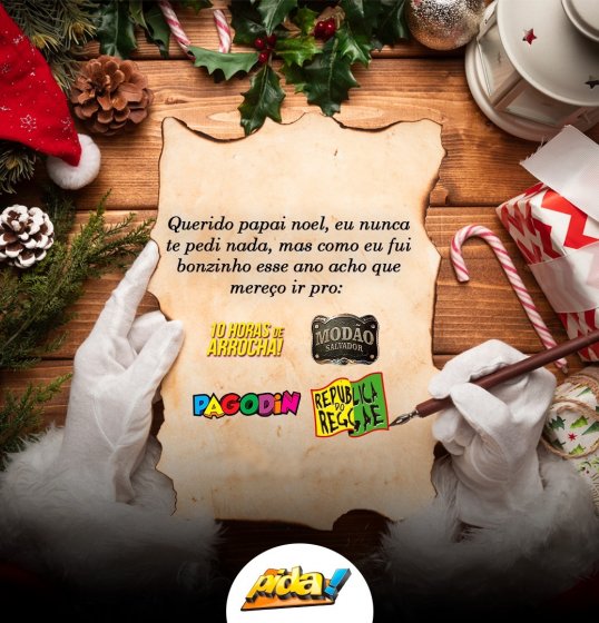 Feliz Natal do Pida para todos vocês! Feliz Natal do Pida para todos vocês!