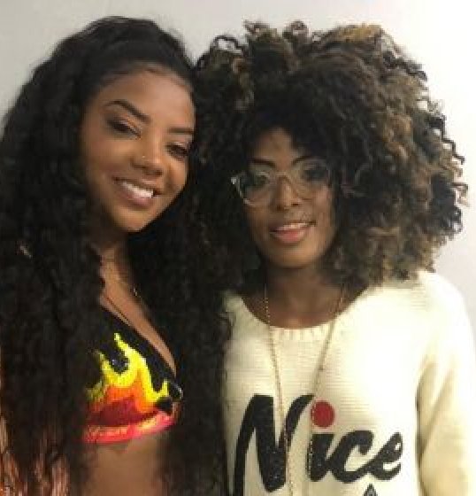Ludmilla faz música para Dama do Pagode Ludmilla faz música para Dama do Pagode