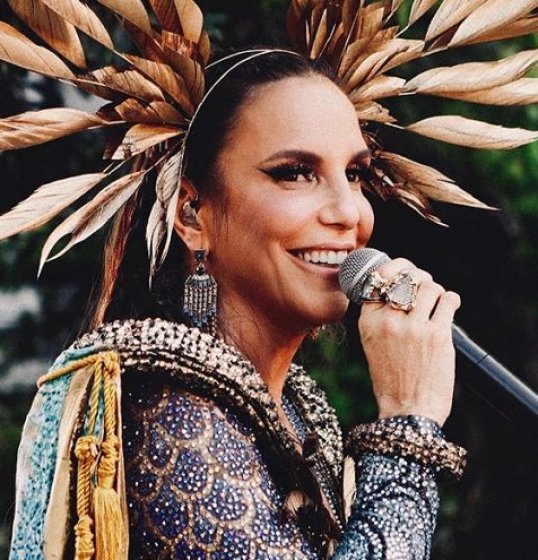 Ivete Sangalo ocupa maior parte da exposição na televisão durante o Carnaval