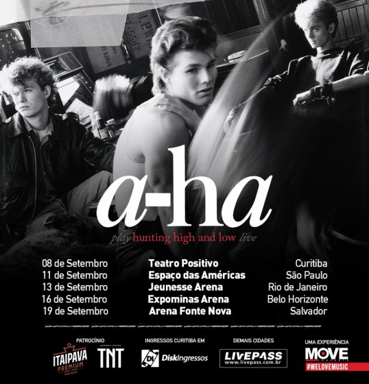 Banda internacional A-HA anuncia show em Salvador Banda internacional A-HA anuncia show em Salvador