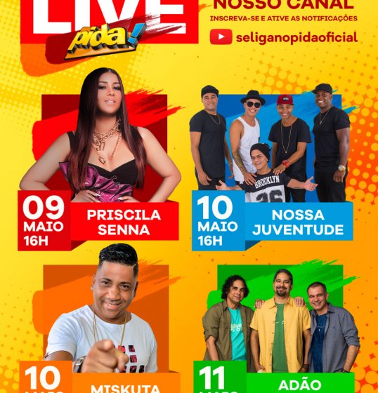 Pida lança lives exclusivas! Pida lança lives exclusivas!
