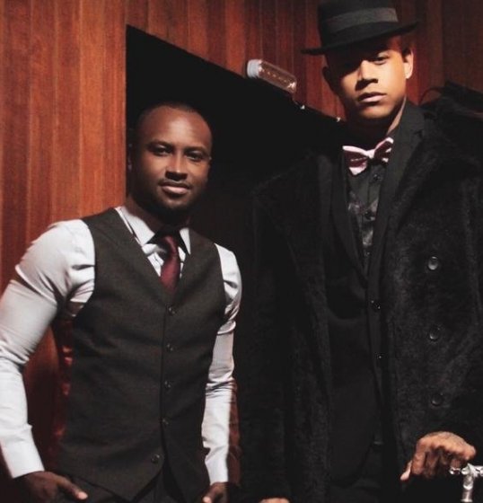 Léo Santana e Thiaguinho gravam música juntos Léo Santana e Thiaguinho gravam música juntos