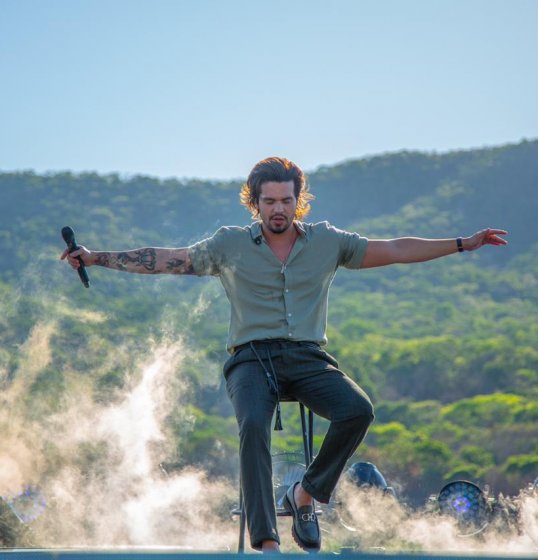 Luan Santana arrecada R$ 750 mil em live prol Pantanal Luan Santana arrecada R$ 750 mil em live prol Pantanal