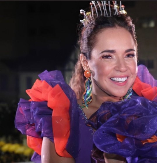 Daniela Mercury anuncia live de Carnaval
