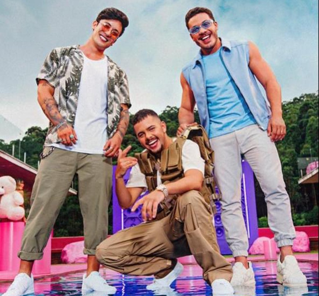 Pedro Sampaio lança música nova com Wesley Safadão e Daniel Caon:  [Pedro Sampaio lança música nova com Wesley Safadão e Daniel Caon: