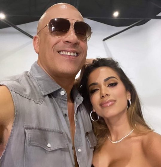 Anitta e Vin Diesel juntos!!! Anitta e Vin Diesel juntos!!!