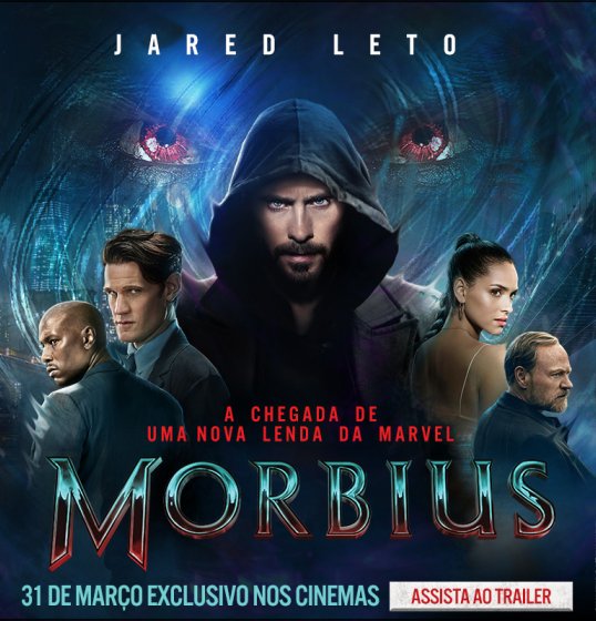 Morbius - A chegada de uma nova lenda da Marvel Morbius - A chegada de uma nova lenda da Marvel