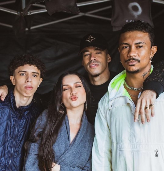 Confiram! Juliette, Xamã, Welisson e L7nnon gravam clipe juntos Confiram! Juliette, Xamã, Welisson e L7nnon gravam clipe juntos