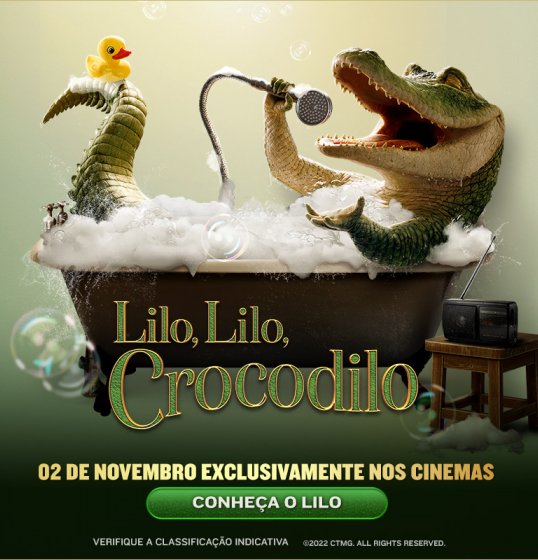 Conheça Lilo, Lilo, o crocodilo!