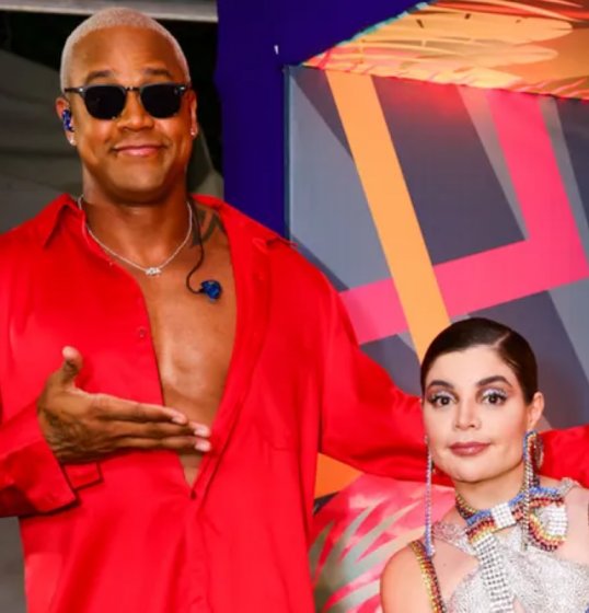 Léo Santana agita Farofa da Gkay Léo Santana agita Farofa da Gkay