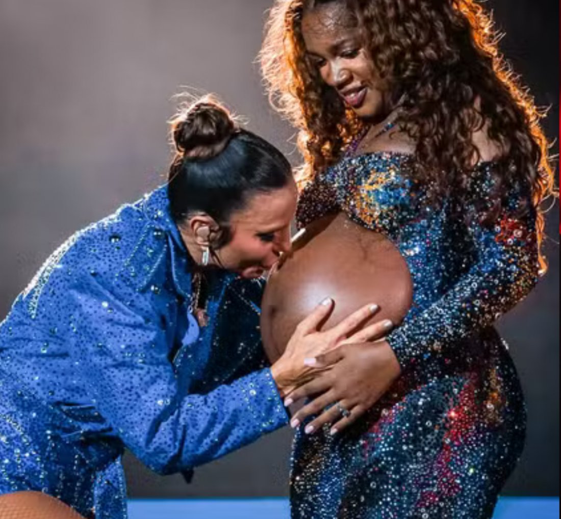 [Confira: Ivete Sangalo faz homenagem à filha de IZA no Rock in Rio]