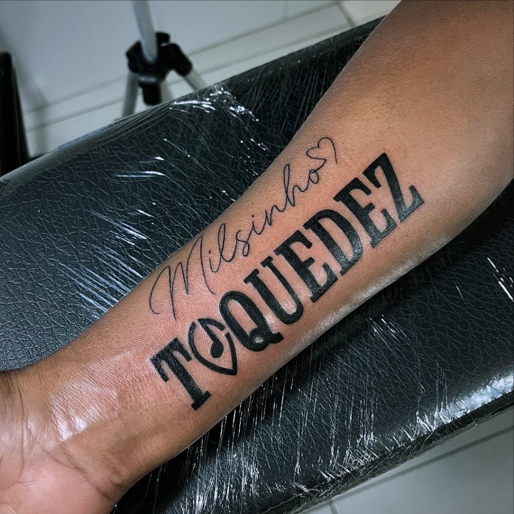 Notícia - Fã tatua homenagem a Milsinho Toque Dez no interior da Bahia ...