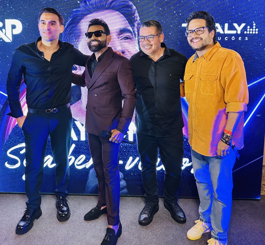 [Tayrone anuncia parceria com M&P Produções e prepara novo DVD em São Paulo]
