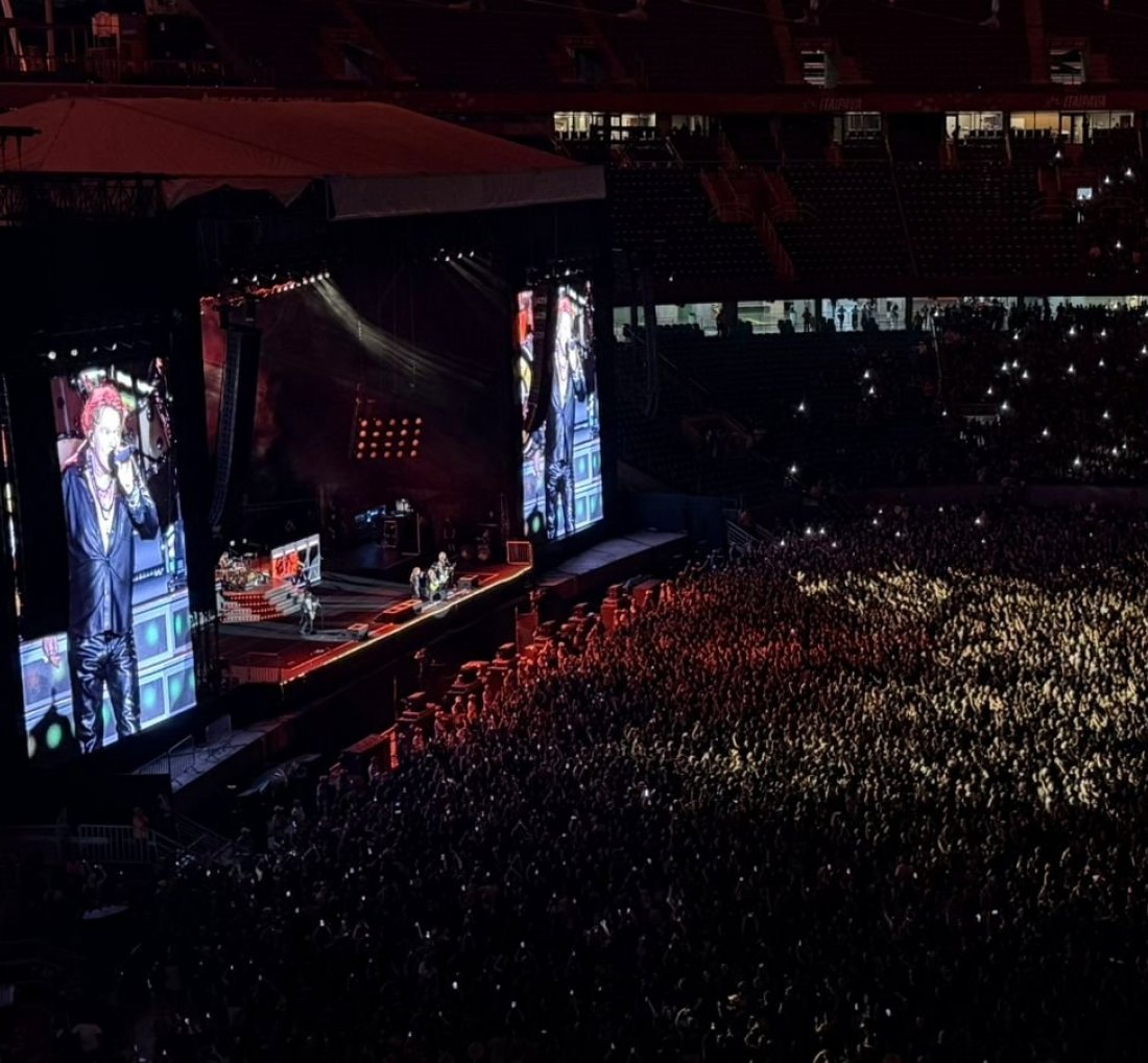 [Guns N’ Roses leva multidão à Arena Fonte Nova e faz noite memorável em Salvador]