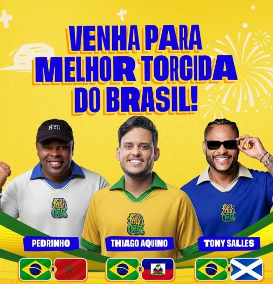 São João de Cruz une futebol e forró em programação especial São João de Cruz une futebol e forró em programação especial