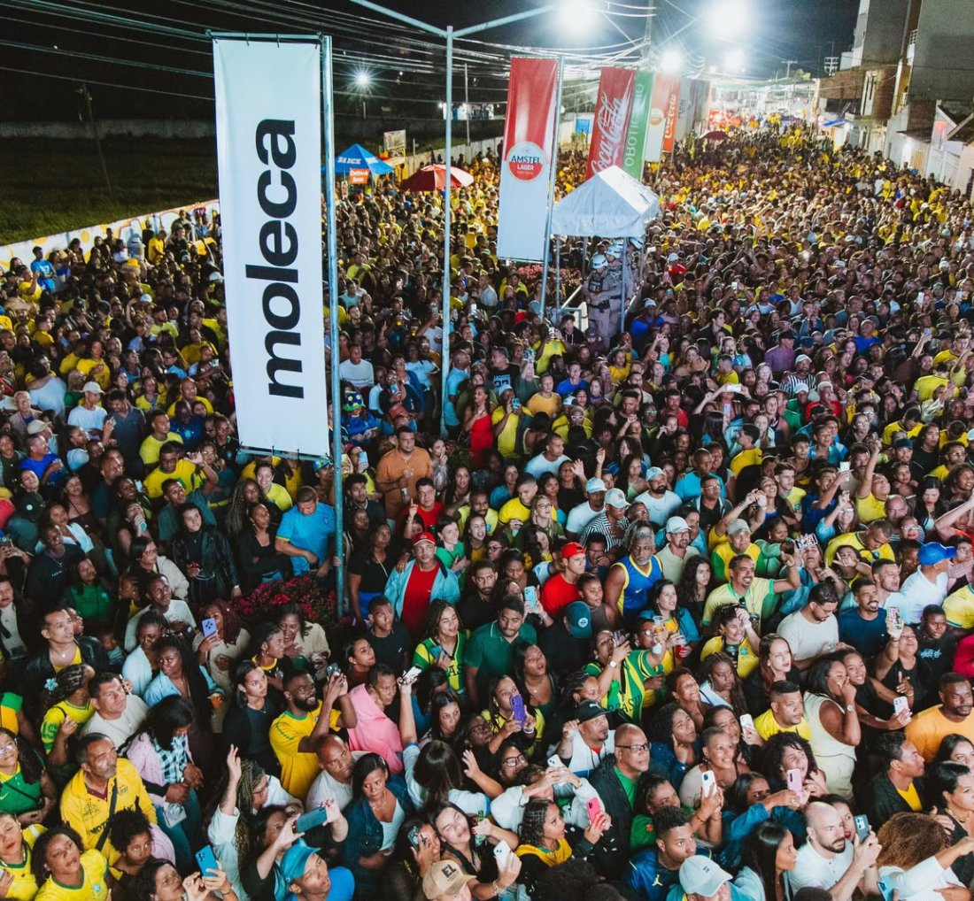 Thiago Aquino faz multidão arrochar no primeiro dia do São João de Cruz 2026