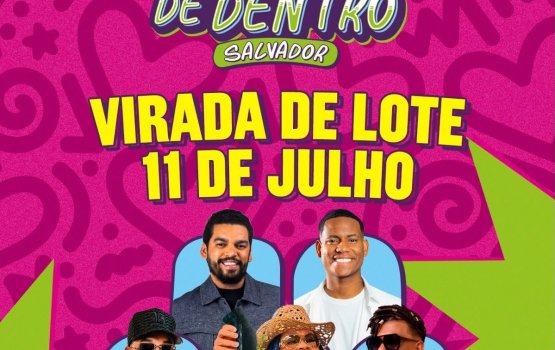 [Virada de lote do “Sem Tirar de Dentro” acontece neste sábado (11)]
