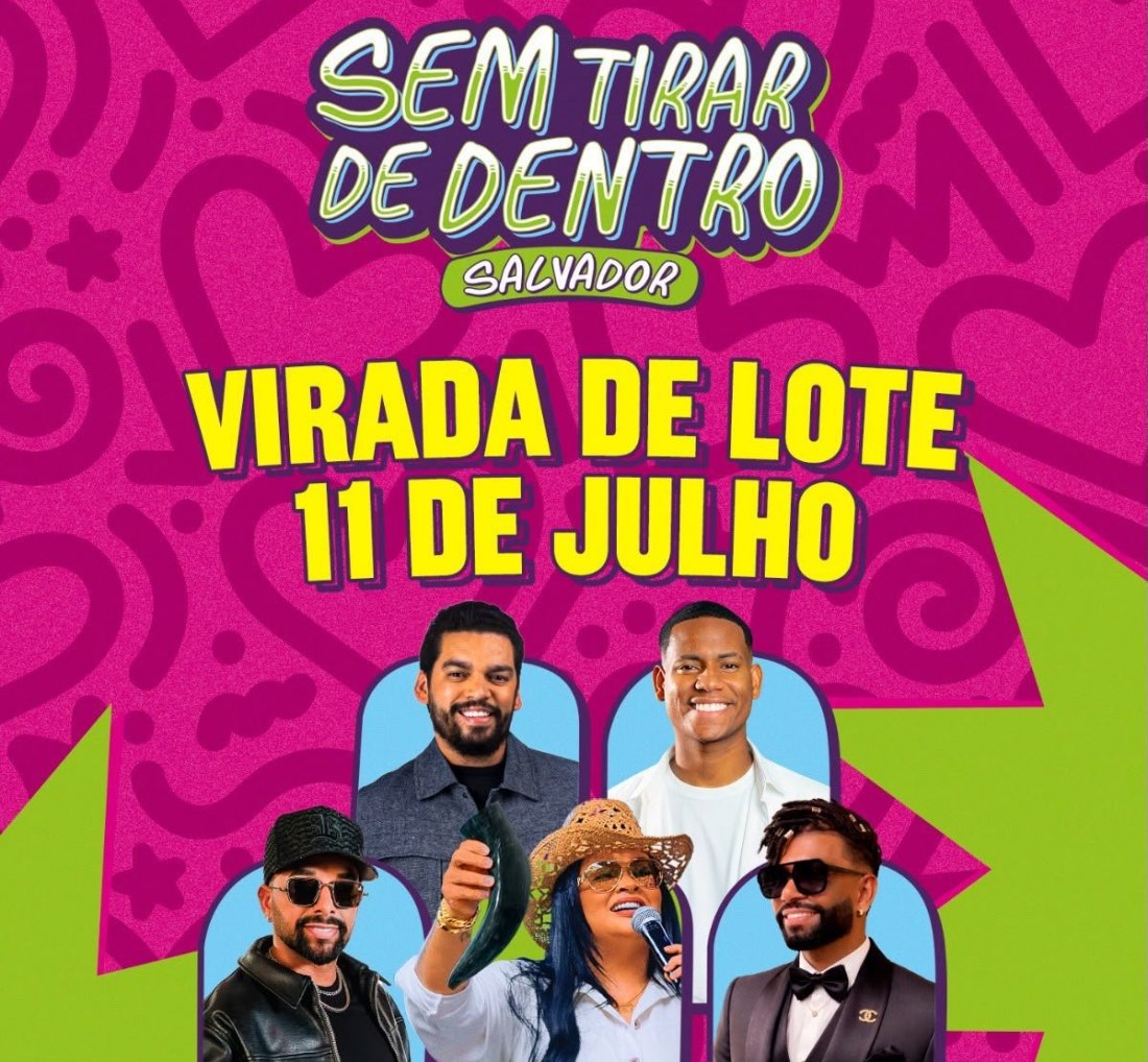 [Virada de lote do “Sem Tirar de Dentro” acontece neste sábado (11)]