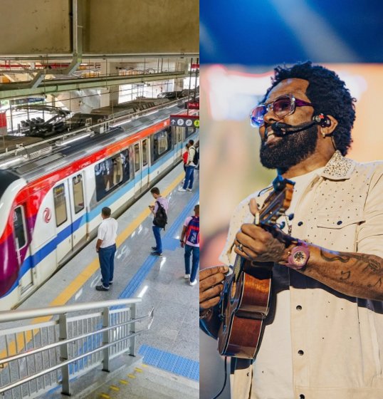 [Metrô de Salvador amplia horário de embarque para show de Xande de Pilares e Revelação na Fonte Nova]