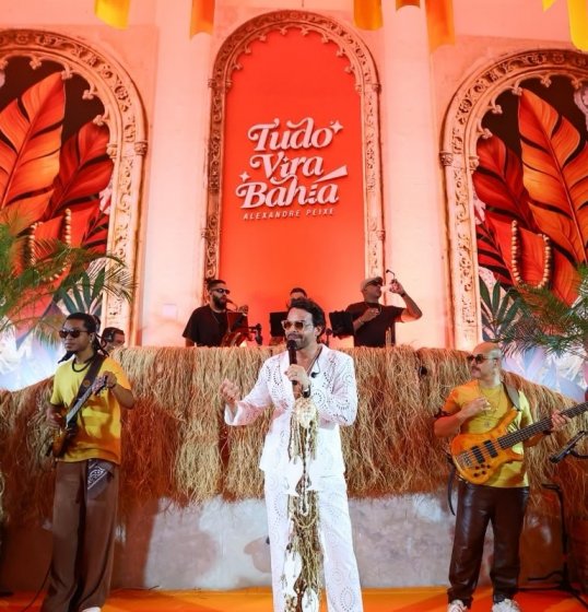 [Alexandre Peixe grava projeto “Tudo Vira Bahia” em Salvador]