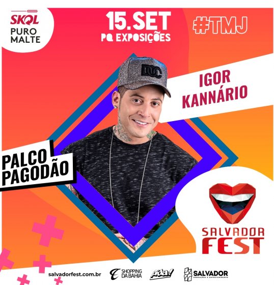 [Igor Kannário é atração confirmada no Salvador Fest]