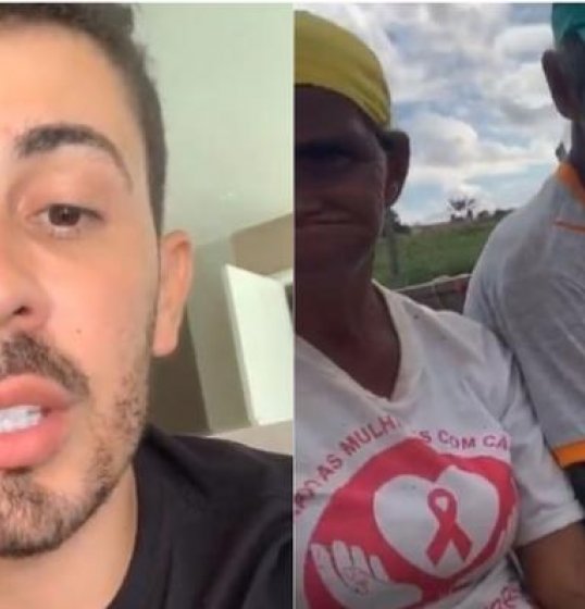 Carlinhos Maia compra fogão e geladeira para casal de catadores que encontrou na rua Carlinhos Maia compra fogão e geladeira para casal de catadores que encontrou na rua