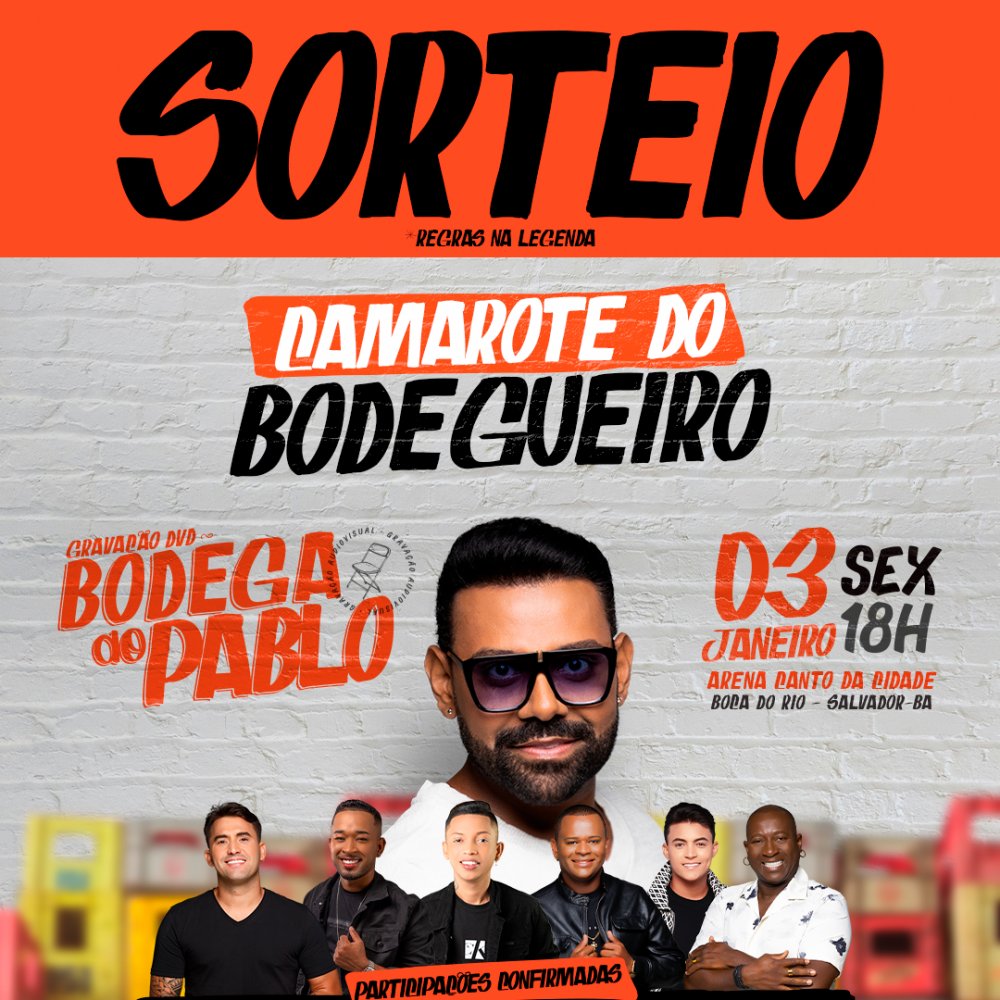 [CAMAROTE DO BODEGUEIRO!]